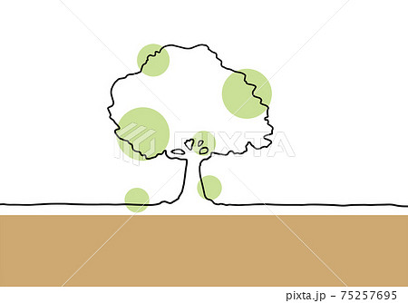 大樹のイラスト素材
