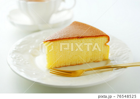 ショートケーキ 食べるの写真素材
