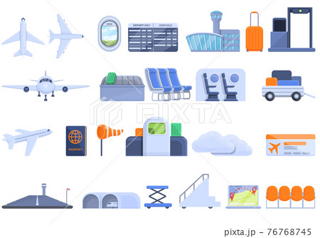 航空券のイラスト素材