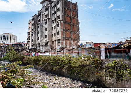 バラック小屋の写真素材
