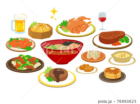 オードブルのイラスト素材集 ピクスタ