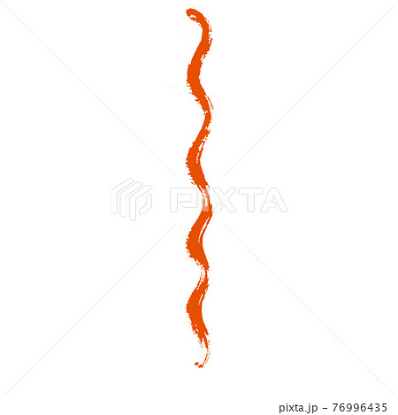 下線 赤のイラスト素材