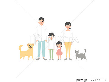 女性 おしゃれ かわいい 犬のイラスト素材