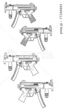 警察道具のイラスト素材