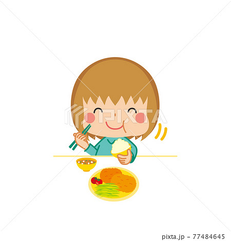 コロッケのイラスト素材集 ピクスタ