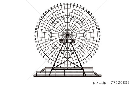 観覧車のイラスト素材集 ピクスタ