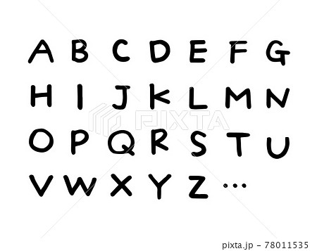 英字のイラスト素材