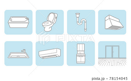 排水管のイラスト素材