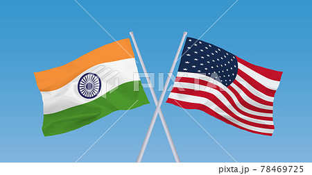 アメリカ国旗のイラスト素材集 ピクスタ