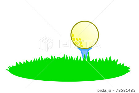ゴルフボールのイラスト素材集 ピクスタ