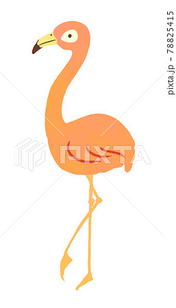 フラミンゴのイラスト素材集 ピクスタ