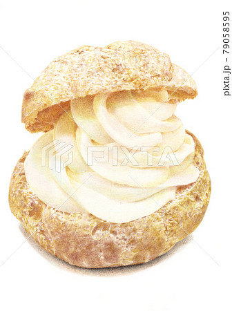 シュークリームのイラスト素材集 ピクスタ