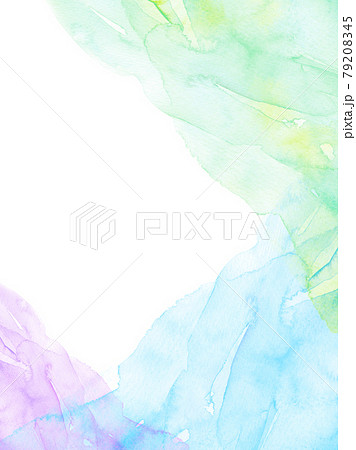 背景 グラデーション レインボー 淡いのイラスト素材