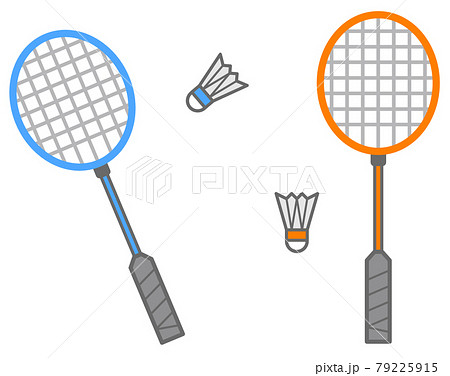 Illustration Of Badminton Tools To Enjoy In Sports Stock Illustration