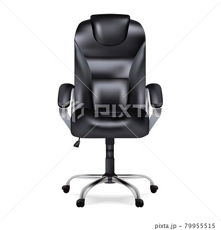 椅子 チェア 社長 肘掛のイラスト素材