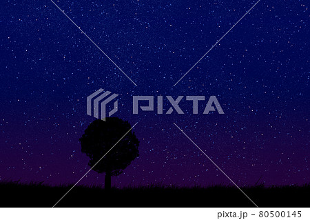 星空 綺麗な星空 のイラスト素材集 ピクスタ