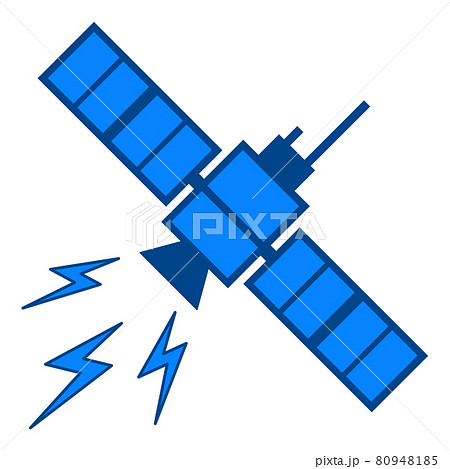 人工衛星のイラスト素材集 ピクスタ