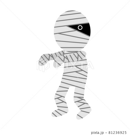 包帯男のイラスト素材