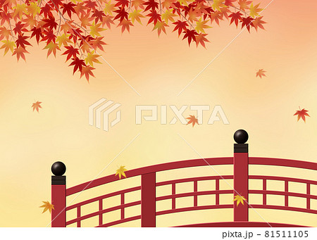 京都 橋のイラスト素材