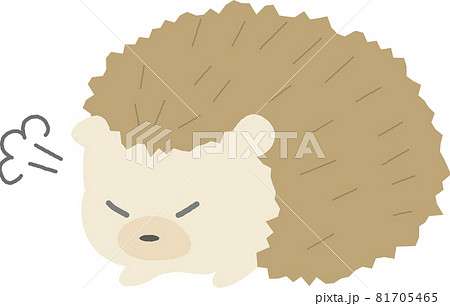 ハリネズミキャラクターのイラスト素材 ハリネズミキャラクターのイラスト素材
