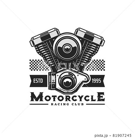 エンジン バイク ギア ピストンの写真素材