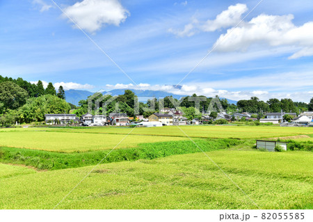 千曲川 風景の写真素材 - PIXTA
