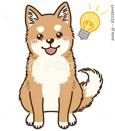 柴犬のイラスト素材集 ピクスタ