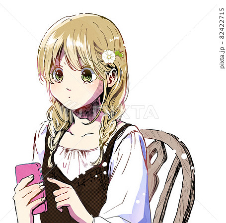 アニメ背景風のイラスト素材