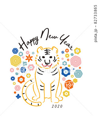 トラ柄 壁紙 虎 寅のイラスト素材 トラ柄 壁紙 虎 寅のイラスト素材