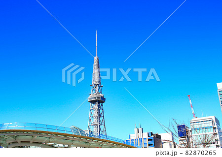 名古屋テレビ塔の写真素材