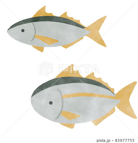 マアジのイラスト素材