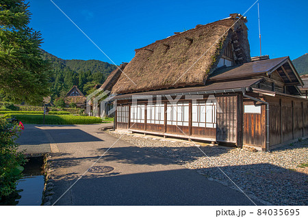 村 集落 白川郷 古いの写真素材 - PIXTA