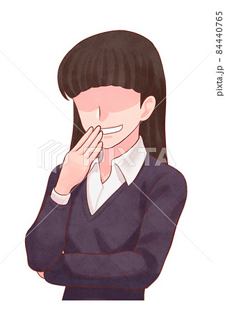 嘲笑うのイラスト素材