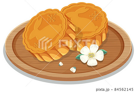 うさぎ パン屋 イラスト かわいいの写真素材