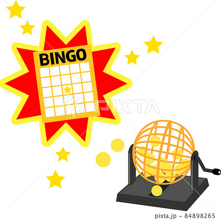 ビンゴゲーム 数字の写真素材