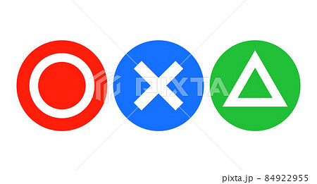 危険マーク 三角の写真素材