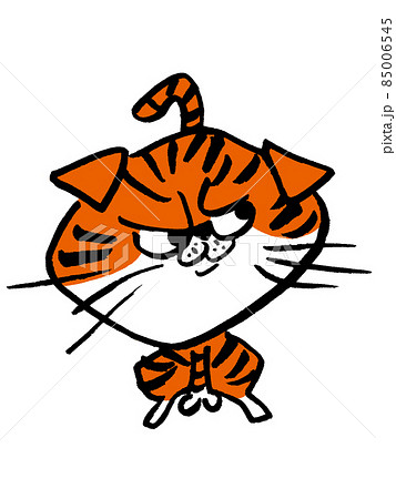 どら猫のイラスト素材