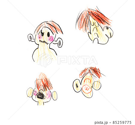 どよーんのイラスト素材
