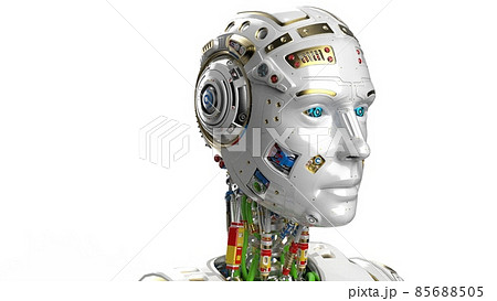 ロボット 機械 腕 手のイラスト素材
