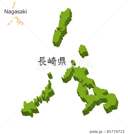 長崎観光 旅行のイラスト素材