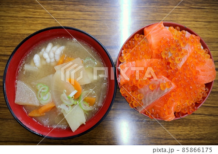 じゃっぱ汁の写真素材