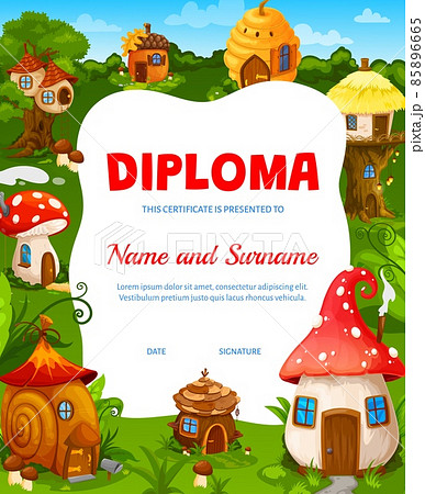 小人の家のイラスト素材