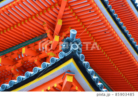 清水寺の鬼瓦の写真素材 - PIXTA