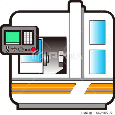 NC加工機のイラスト素材 - PIXTA