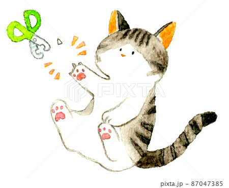 爪切りハサミのイラスト素材