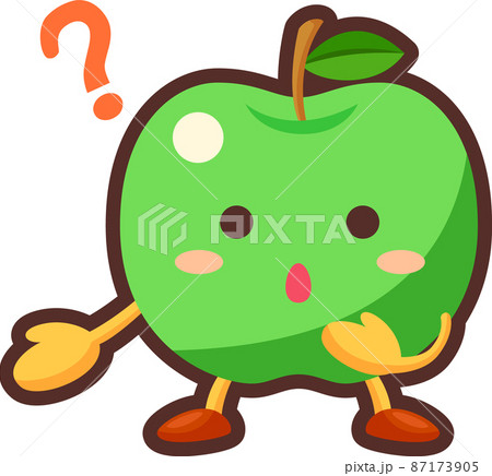 青りんごのイラスト素材