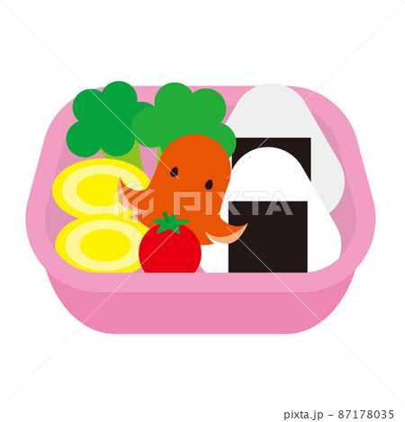 たこさんウインナーのイラスト素材