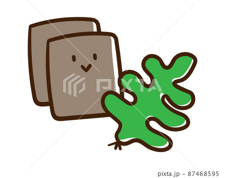 わかめのイラスト素材集 ピクスタ