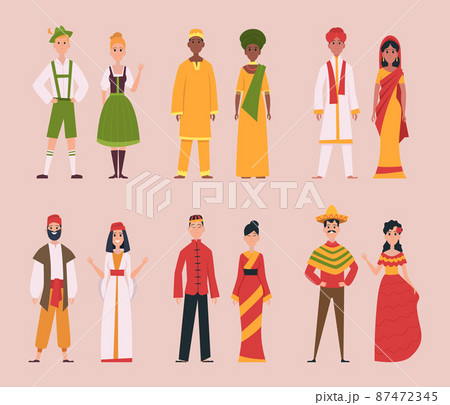 インディアンのイラスト素材