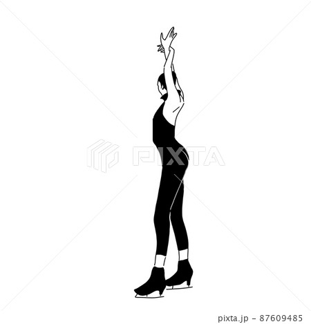 競技ダンスのイラスト素材